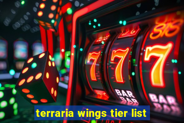 terraria wings tier list